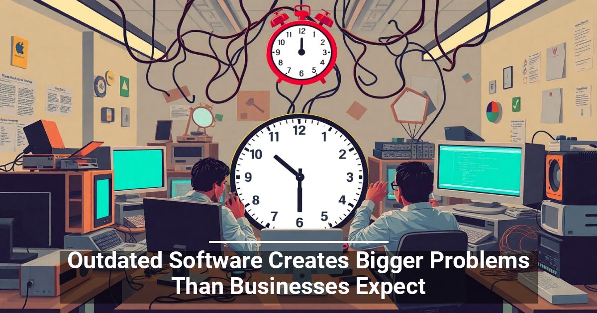 Outdated Software Creates Bigger Problems Than Businesses Expect